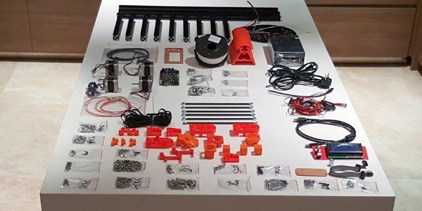 3D printer prior to assembly